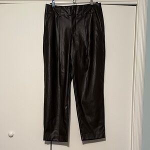 Women’s Dark brown Leather Pants